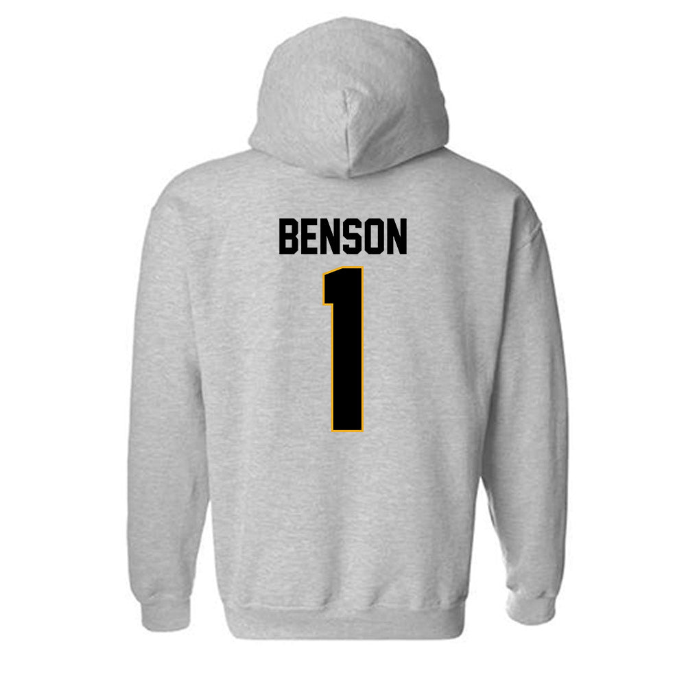 Missouri - NCAA Baseball : Cameron Benson - Classic Shersey Hooded Sweatshirt-1