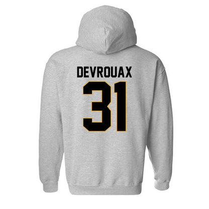 Missouri - NCAA Women's Soccer : Mia Devrouax - Classic Shersey Hooded Sweatshirt-1