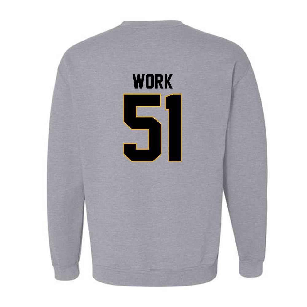 Missouri - NCAA Football : Luke Work - Classic Shersey Crewneck Sweatshirt-1