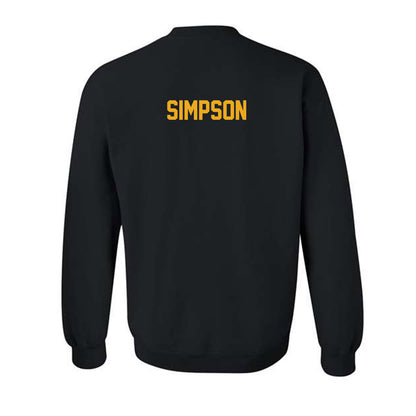 Missouri - NCAA Football : Donta Simpson - Classic Shersey Crewneck Sweatshirt-1