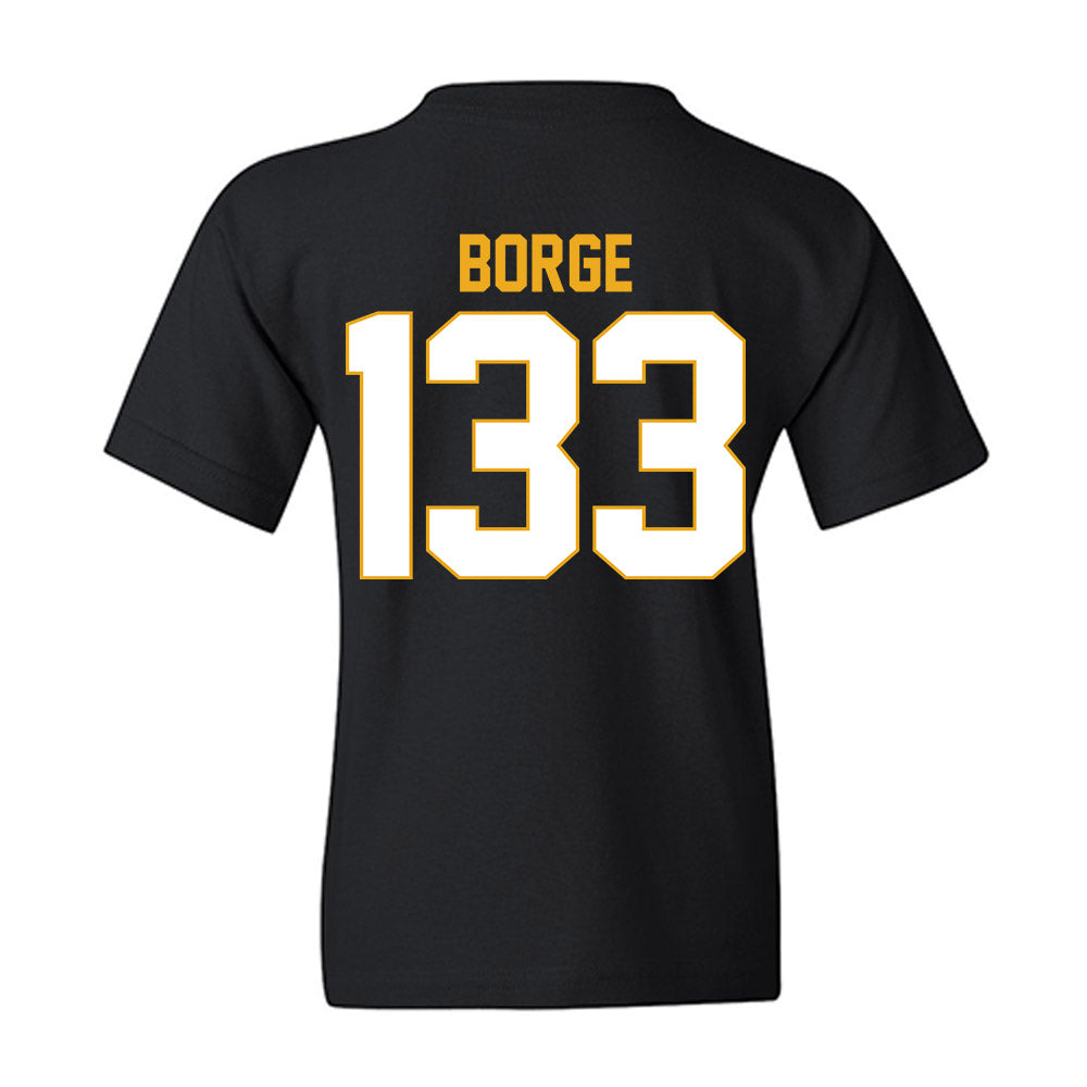 Missouri - NCAA Wrestling : Zion Borge - Classic Shersey Youth T-Shirt-1