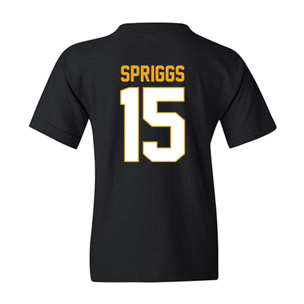 Missouri - NCAA Women's Soccer : shania spriggs - Youth T-Shirt-1