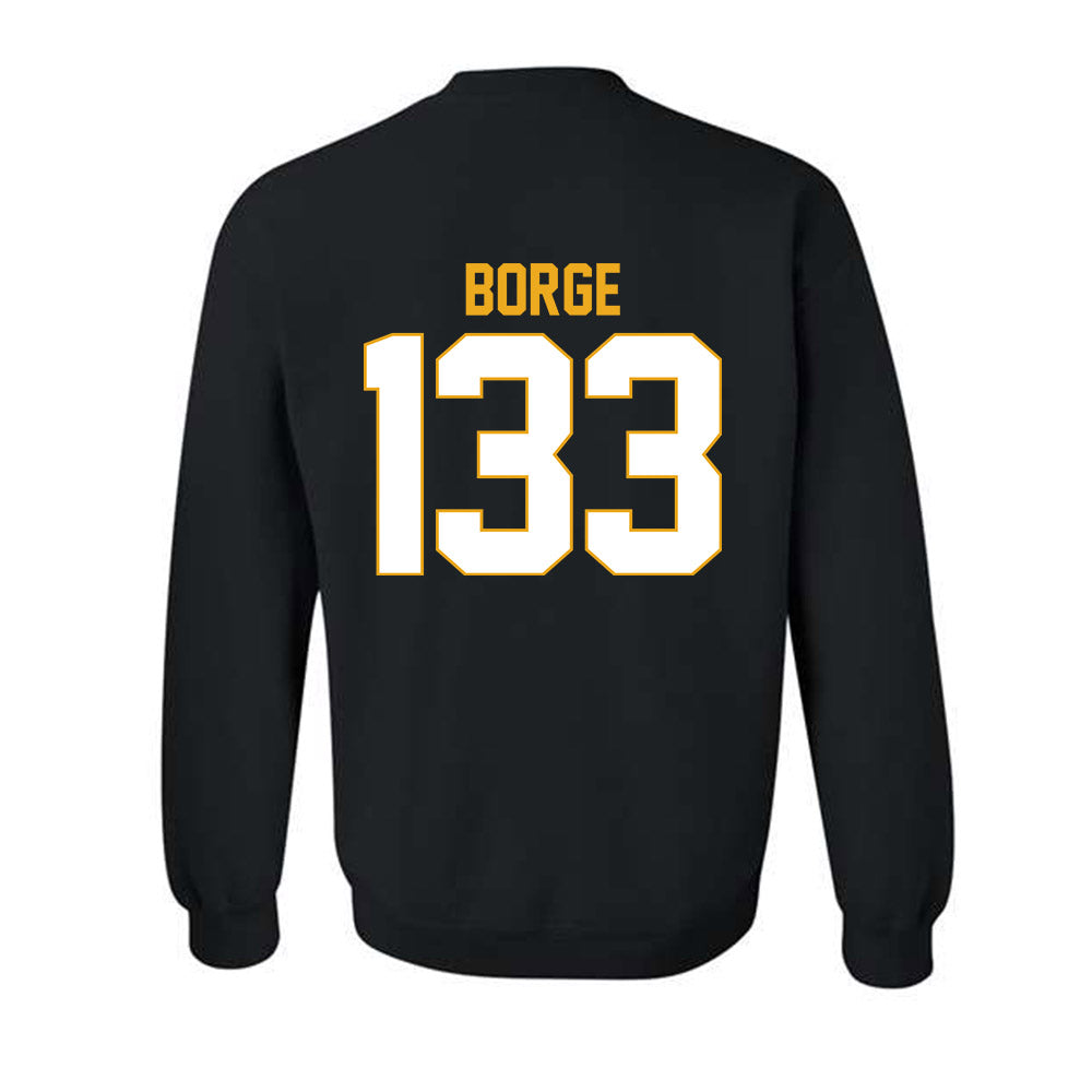 Missouri - NCAA Wrestling : Zion Borge - Classic Shersey Crewneck Sweatshirt-1
