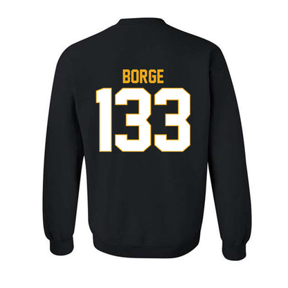 Missouri - NCAA Wrestling : Zion Borge - Classic Shersey Crewneck Sweatshirt-1