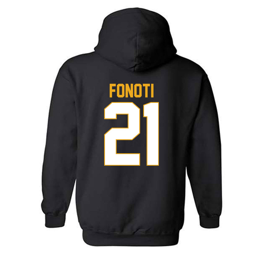 Missouri - NCAA Football : Malae Fonoti - Classic Shersey Hooded Sweatshirt-1
