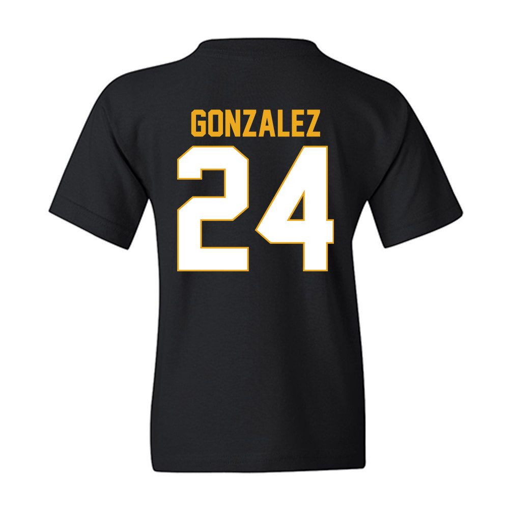 Missouri - NCAA Baseball : Keyler Gonzalez - Classic Shersey Youth T-Shirt-1