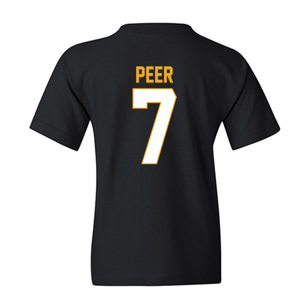 Missouri - NCAA Baseball : Kaden Peer - Classic Shersey Youth T-Shirt-1