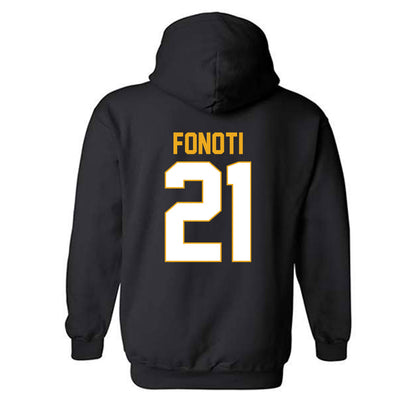 Missouri - NCAA Football : Malae Fonoti - Classic Shersey Hooded Sweatshirt-1