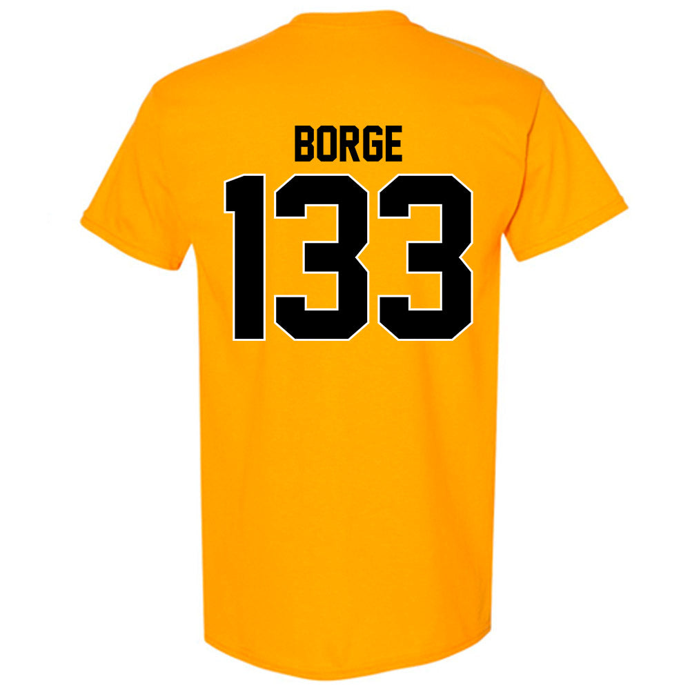 Missouri - NCAA Wrestling : Zion Borge - Classic Shersey T-Shirt-1