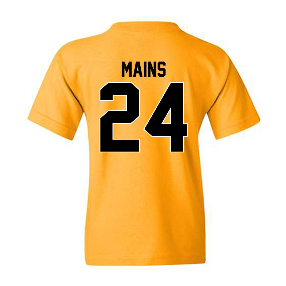 Missouri - NCAA Women's Basketball : Sydney Mains - Classic Shersey Youth T-Shirt-1