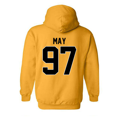 Missouri - NCAA Football : CJ May - Classic Shersey Hooded Sweatshirt-1