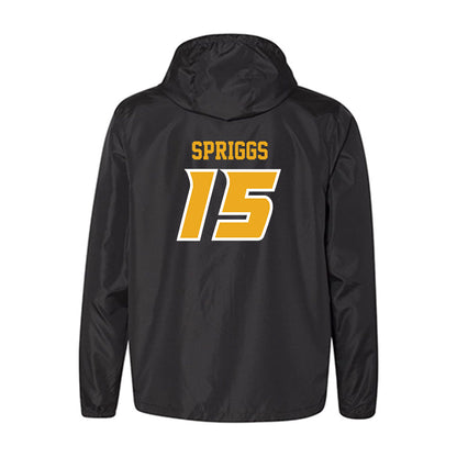 Missouri - NCAA Women's Soccer : shania spriggs - Windbreaker-1
