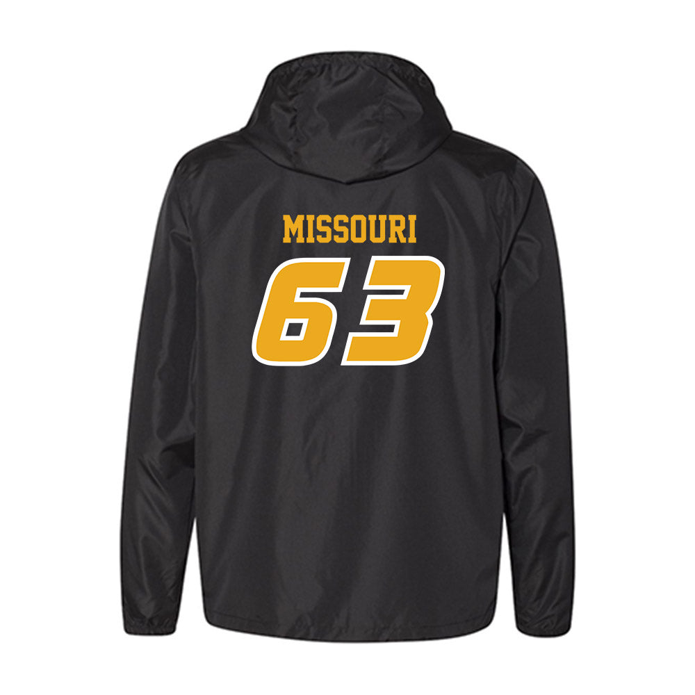 Missouri - NCAA Football : Chace Missouri - Windbreaker-1