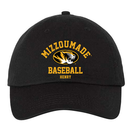 Missouri - NCAA Baseball : Austin Henry - Dad Hat-0