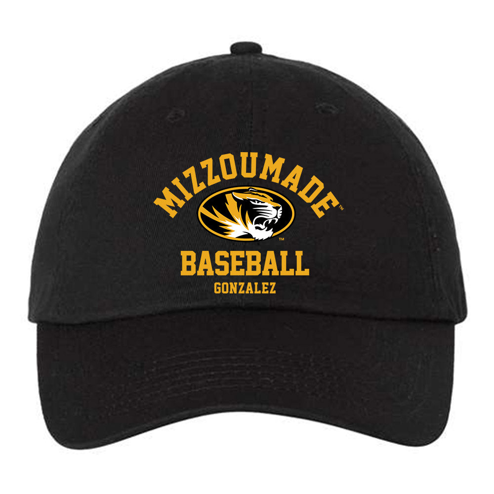 Missouri - NCAA Baseball : Keyler Gonzalez - Dad Hat-0