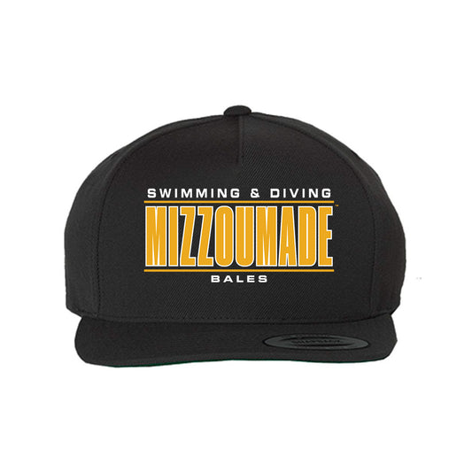 Missouri - NCAA Women's Swimming & Diving : Sydney Bales - Snapback Hat-0