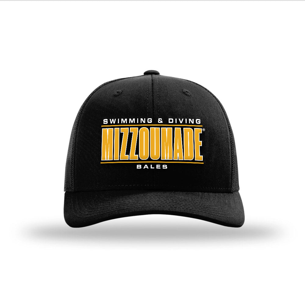 Missouri - NCAA Women's Swimming & Diving : Sydney Bales - Snapback Trucker Hat-0