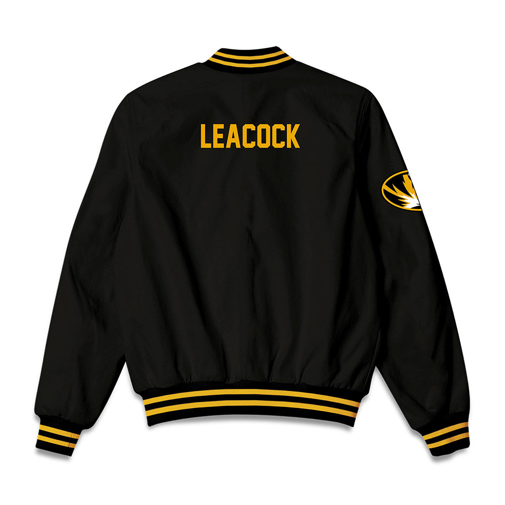 Missouri - NCAA Women's Track & Field : Dillon Leacock - Bomber Jacket-1