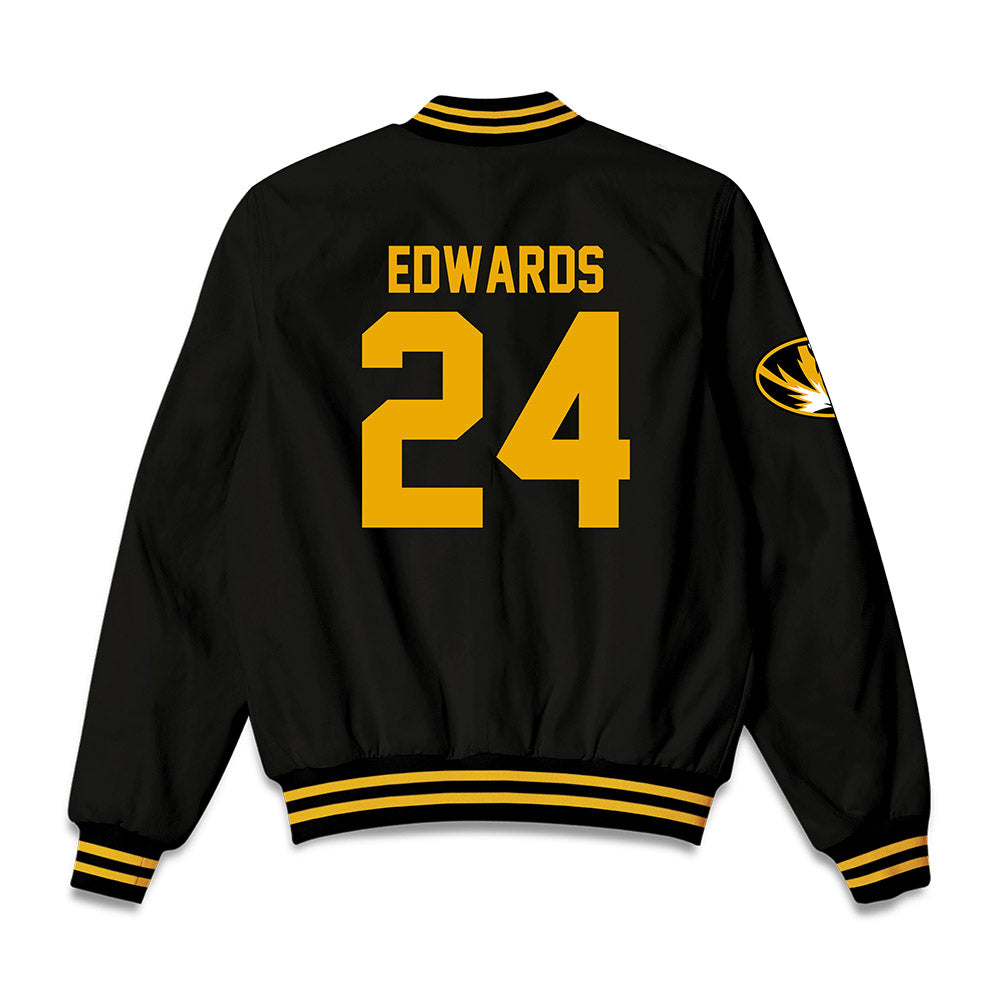 Missouri - NCAA Football : Xaishaun Edwards - Bomber Jacket-1