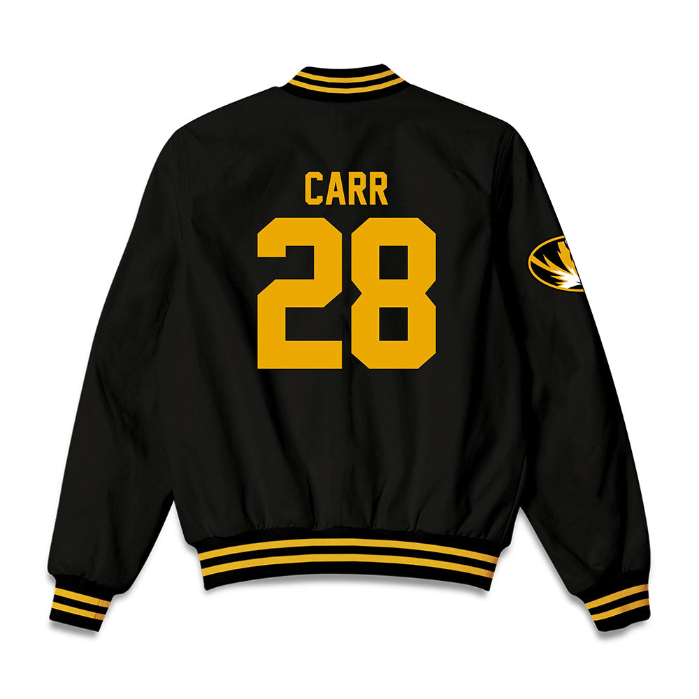 Missouri - NCAA Softball : Abby Carr - Bomber Jacket-1