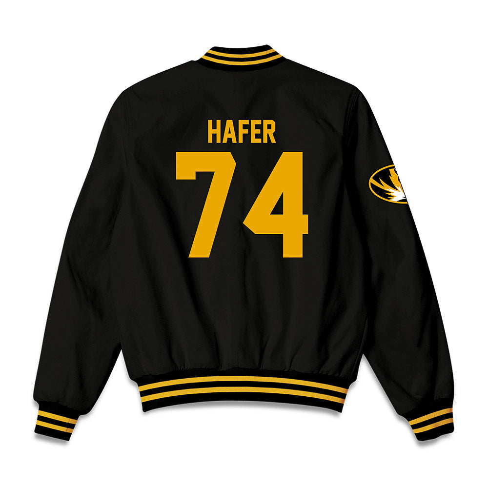 Missouri - NCAA Football : Whit Hafer - Bomber Jacket-1