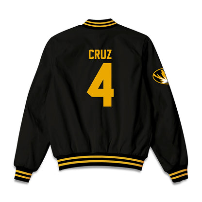 Missouri - NCAA Women's Volleyball : Ainoah Cruz - Bomber Jacket-1