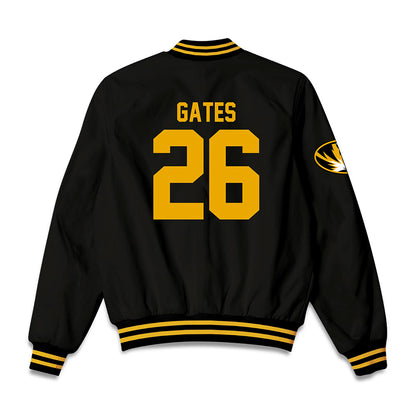 Missouri - NCAA Football : Jaxson Gates - Bomber Jacket-1