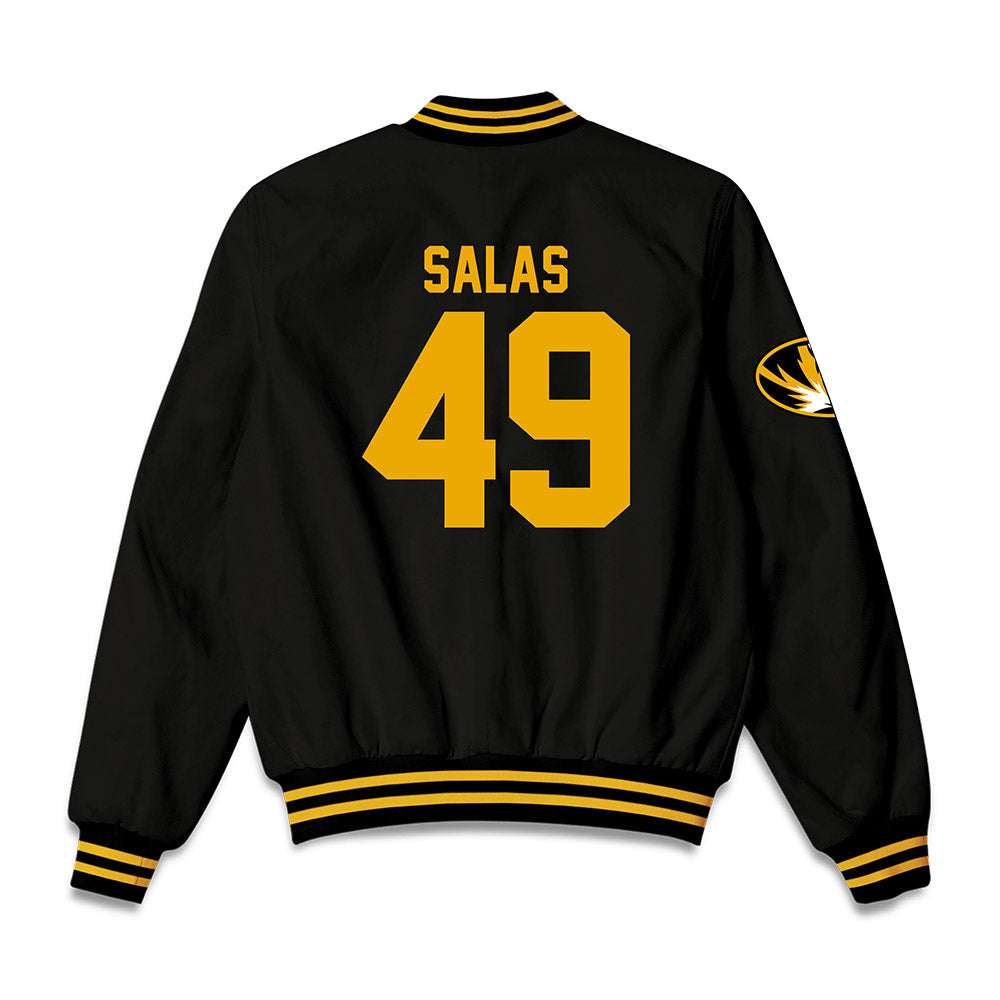 Missouri - NCAA Baseball : Isaiah Salas - Bomber Jacket-1