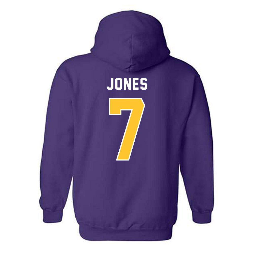 LSU - NCAA Women's Volleyball : Jessica Jones - Classic Shersey Hooded Sweatshirt-1