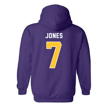 LSU - NCAA Women's Volleyball : Jessica Jones - Classic Shersey Hooded Sweatshirt-1