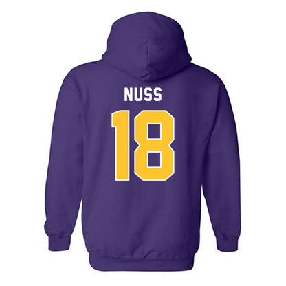 LSU - NCAA Women's Volleyball : Remi Nuss - Classic Shersey Hooded Sweatshirt-1