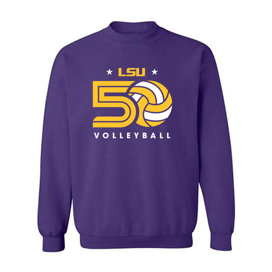 LSU - NCAA Women's Volleyball : Lauren Brooker - Classic Shersey Crewneck Sweatshirt-0