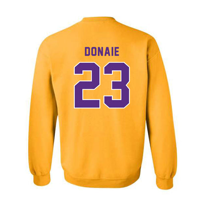 LSU - NCAA Women's Volleyball : Sanaa Donaie - Classic Shersey Crewneck Sweatshirt-1