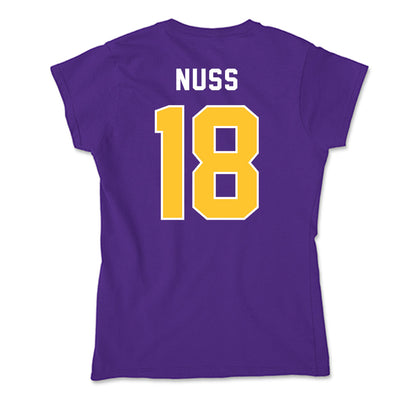 LSU - NCAA Women's Volleyball : Remi Nuss - Soft Style Women’s T-Shirt-1