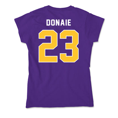 LSU - NCAA Women's Volleyball : Sanaa Donaie - Soft Style Women’s T-Shirt-1