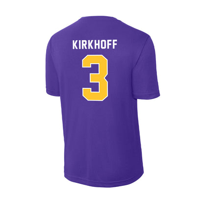 LSU - NCAA Women's Volleyball : Alyssa Kirkhoff - Activewear T-Shirt-1