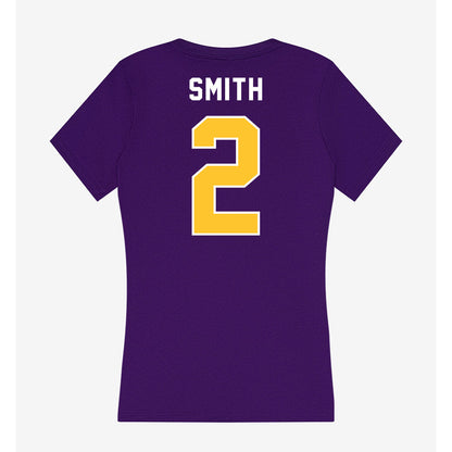 LSU - NCAA Women's Volleyball : Tireh Smith - Women's V-Neck T-Shirt-1