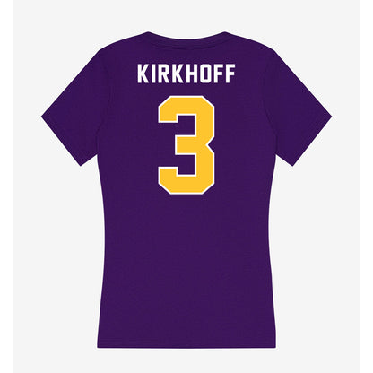 LSU - NCAA Women's Volleyball : Aly Kirkhoff - Women's V-Neck T-Shirt-1