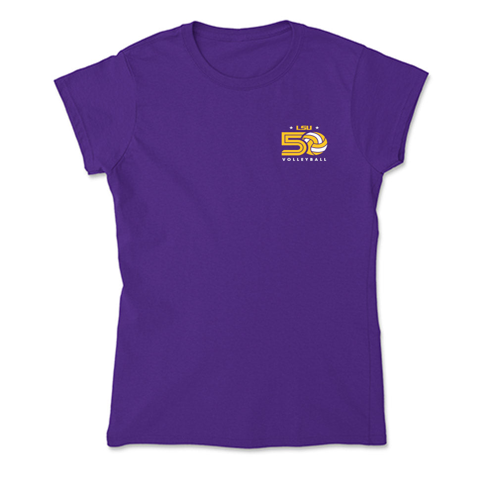LSU - NCAA Women's Volleyball : Martina Villani - Soft Style Women’s T-Shirt-0