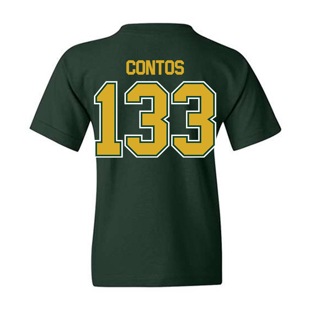 Tiffin - NCAA Wrestling : Phoenix Contos - Youth T-Shirt-1