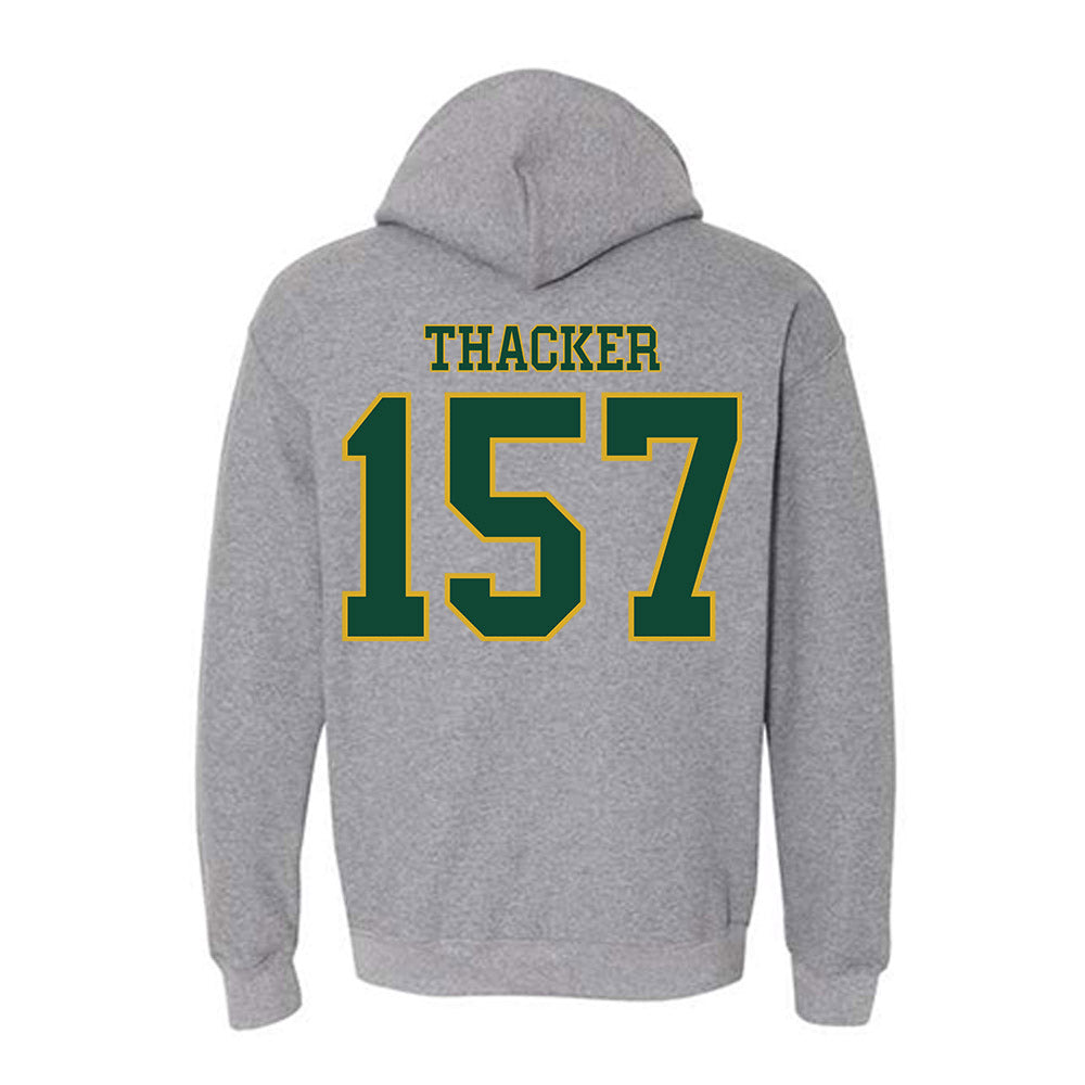 Tiffin - NCAA Wrestling : Lane Thacker - Classic Shersey Hooded Sweatshirt-1