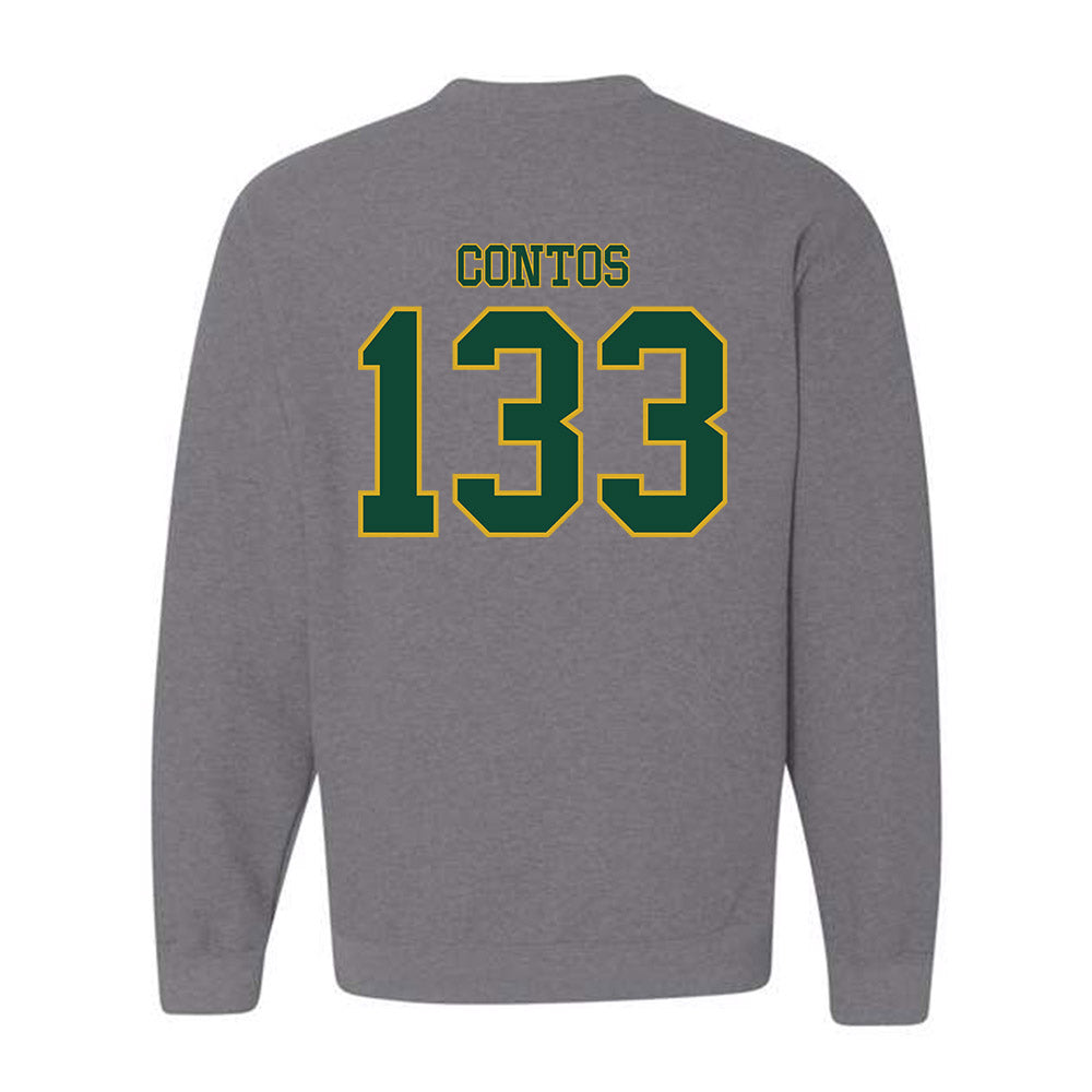 Tiffin - NCAA Wrestling : Phoenix Contos - Classic Shersey Crewneck Sweatshirt-1