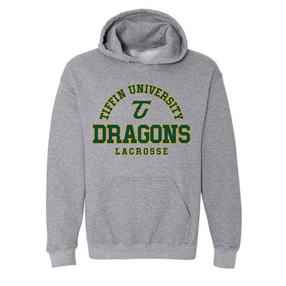 Tiffin - NCAA Men's Lacrosse : Phoenix Biggs - Classic Shersey Hooded Sweatshirt-0