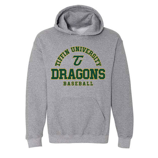 Tiffin - NCAA Baseball : Brandon Swope - Classic Shersey Hooded Sweatshirt-0