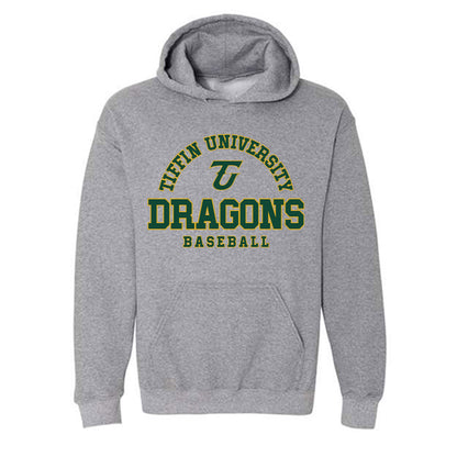 Tiffin - NCAA Baseball : Mason Brunecz - Classic Shersey Hooded Sweatshirt-0