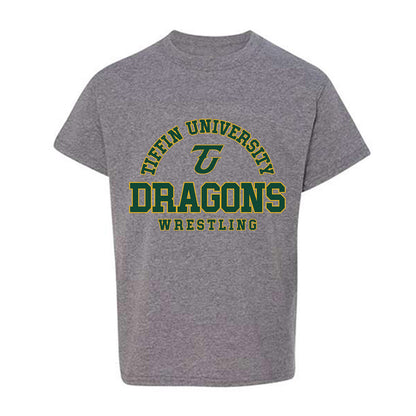 Tiffin - NCAA Wrestling : Lane Thacker - Classic Shersey Youth T-Shirt-0
