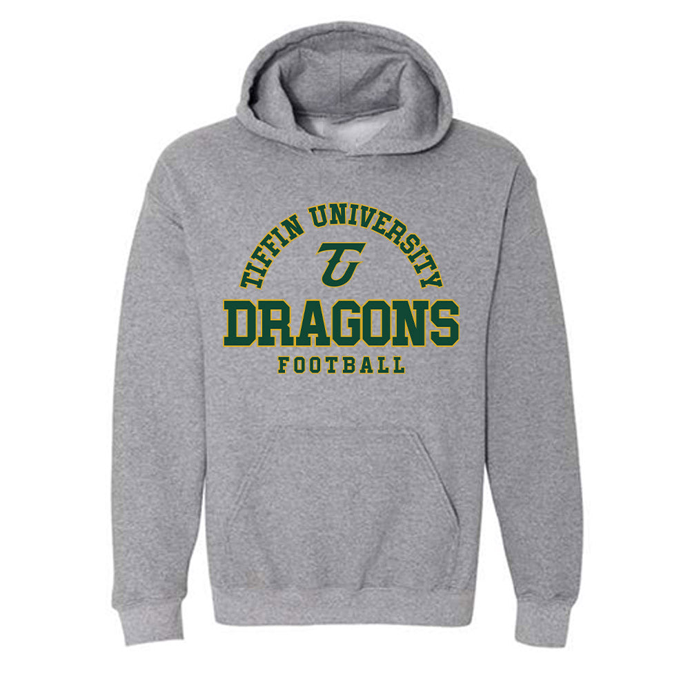 Tiffin - NCAA Football : Matthew Wickey - Classic Shersey Hooded Sweatshirt-0