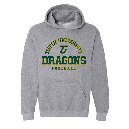 Tiffin - NCAA Football : Matthew Wickey - Classic Shersey Hooded Sweatshirt-0