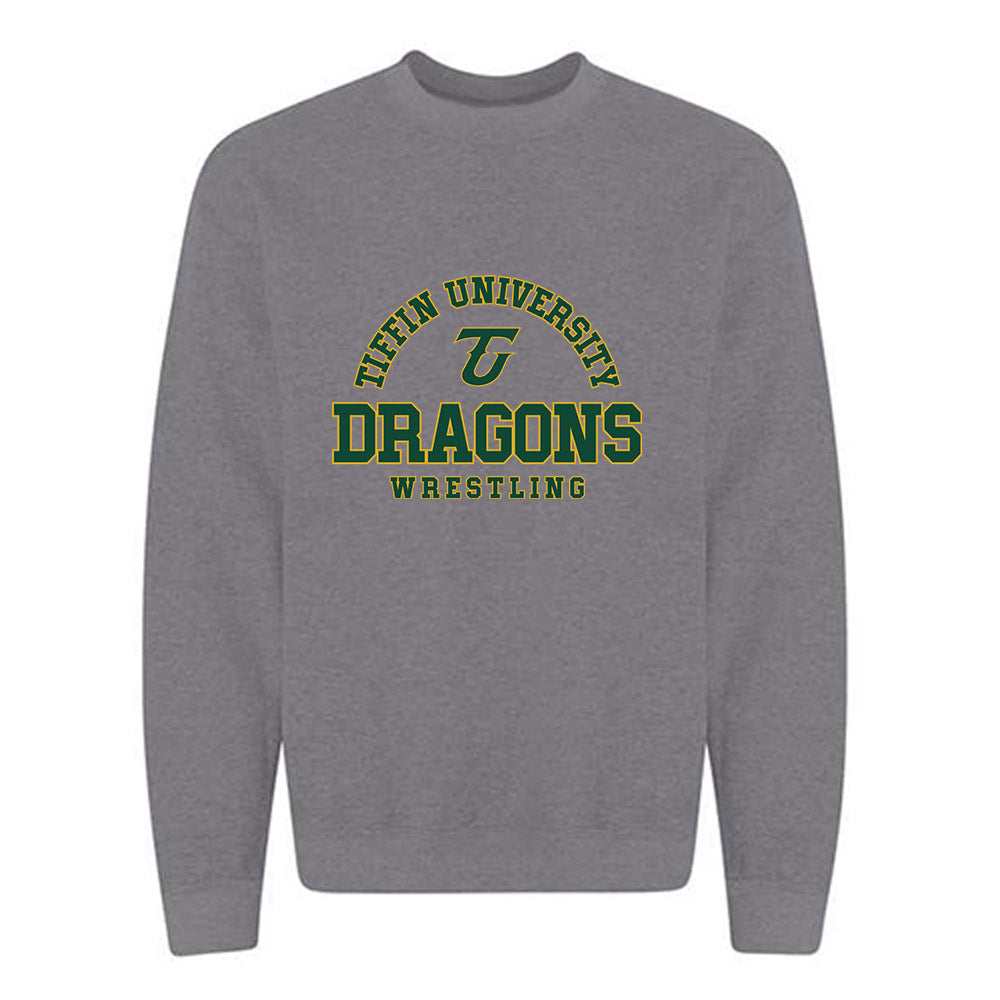 Tiffin - NCAA Wrestling : Jacob Jackson - Classic Shersey Crewneck Sweatshirt-0