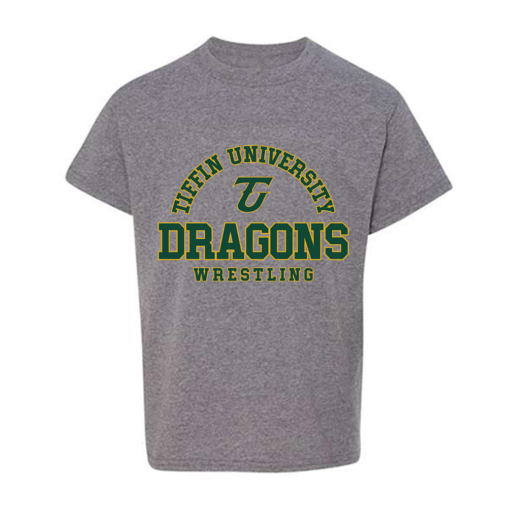 Tiffin - NCAA Wrestling : Phoenix Contos - Classic Shersey Youth T-Shirt-0